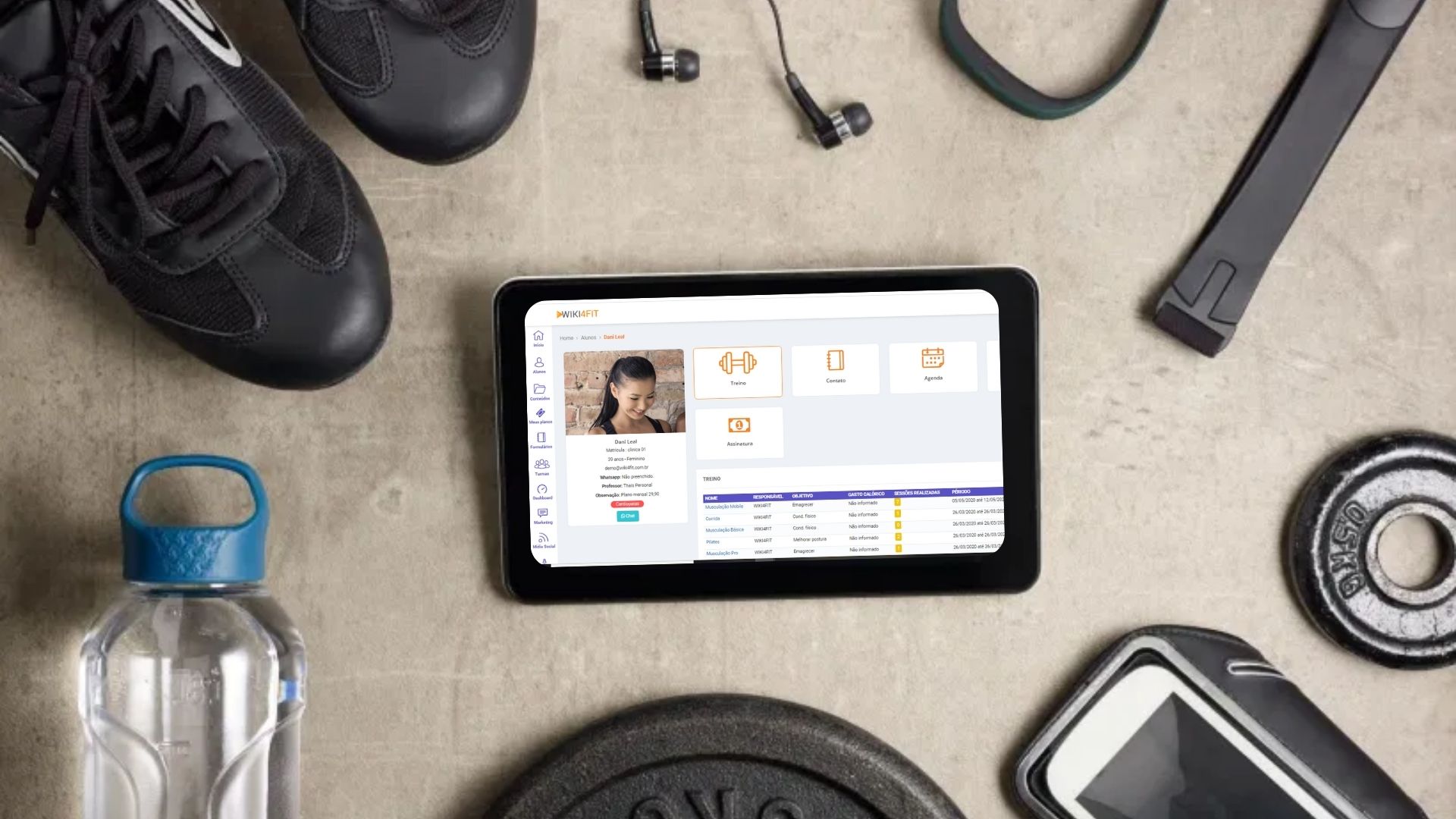WIKI4FIT a plataforma completa para personal trainers.
