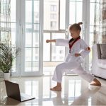 Aula de luta infantil